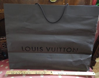 100% Authentic Louis Vuitton Paper Bag 23 X 17.5 X 10