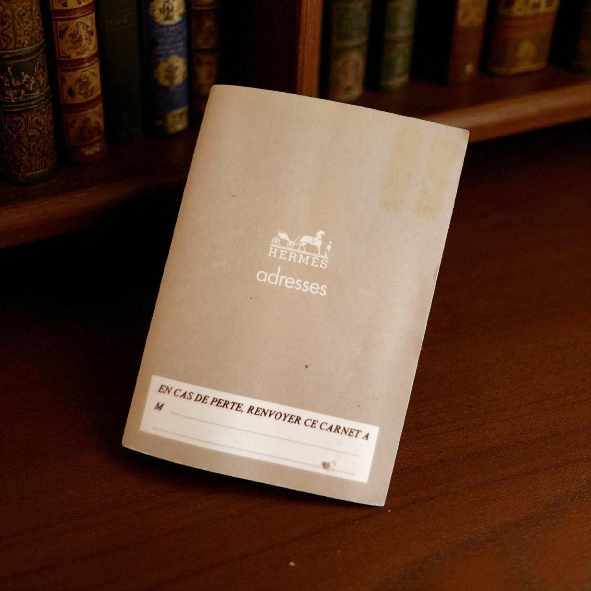Vintage HERMES Address Book - Etsy