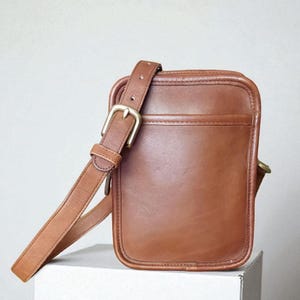 90s Coach Kit Bag 9973 British Tan Leather