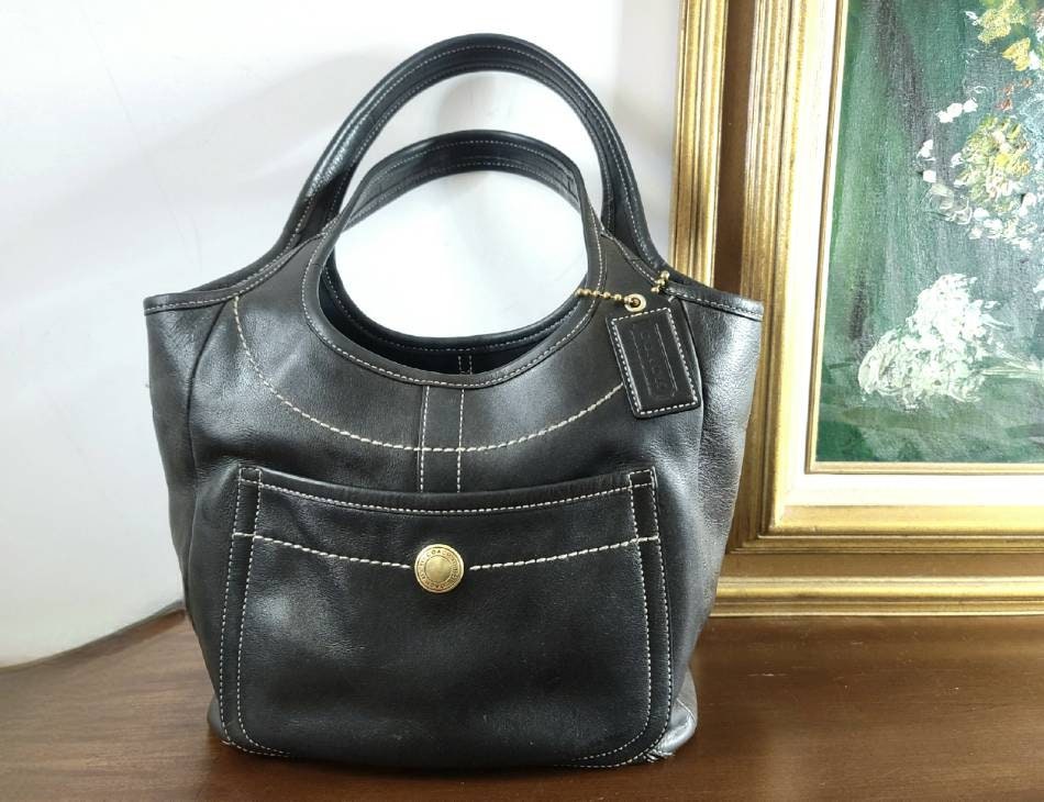 バッグ Coach Legacy Ergo Burnished Leather Tote Coach Tan Leather XL Burnished Ergo Legacy Tote 10744 for