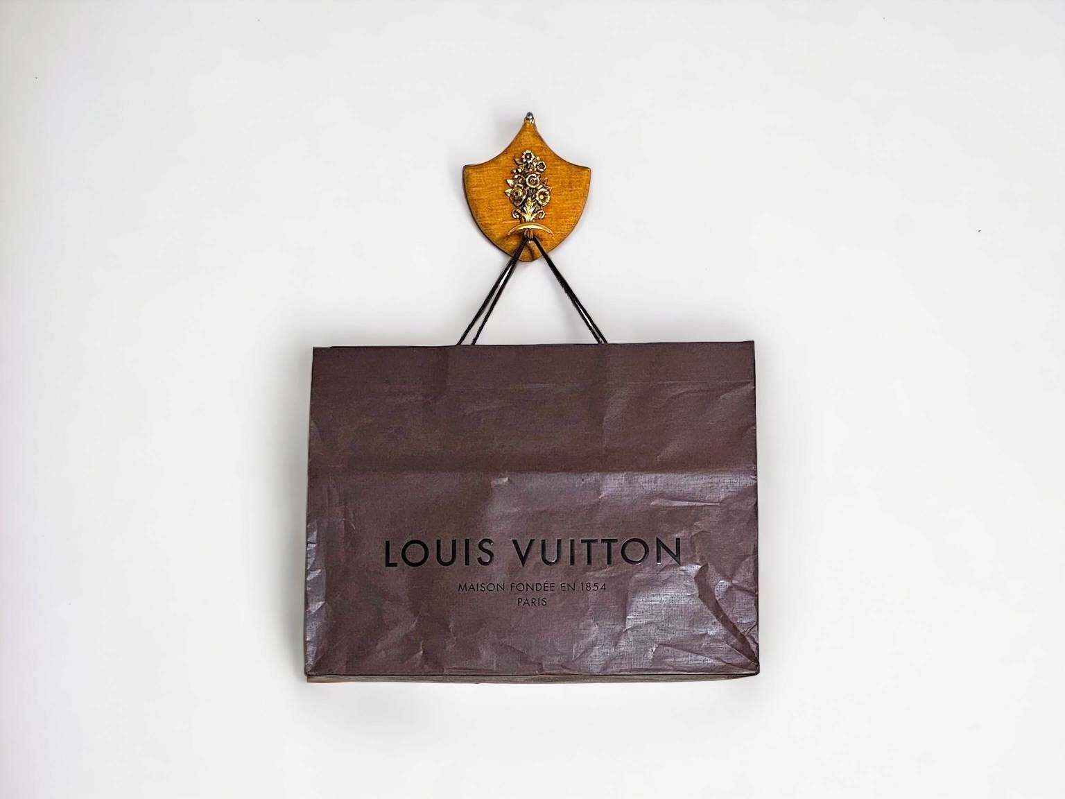 LOUIS VUITTON Maison Fondee en 1854 Box, Wrapping, Ribbon Only Great  Condition