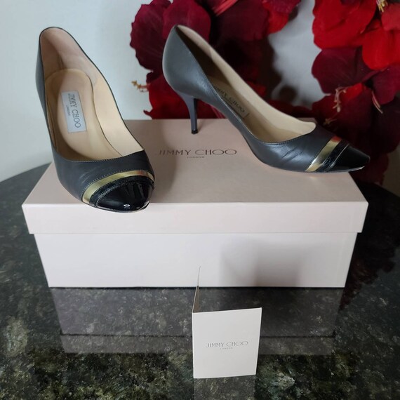 Jimmy choo black heels deals