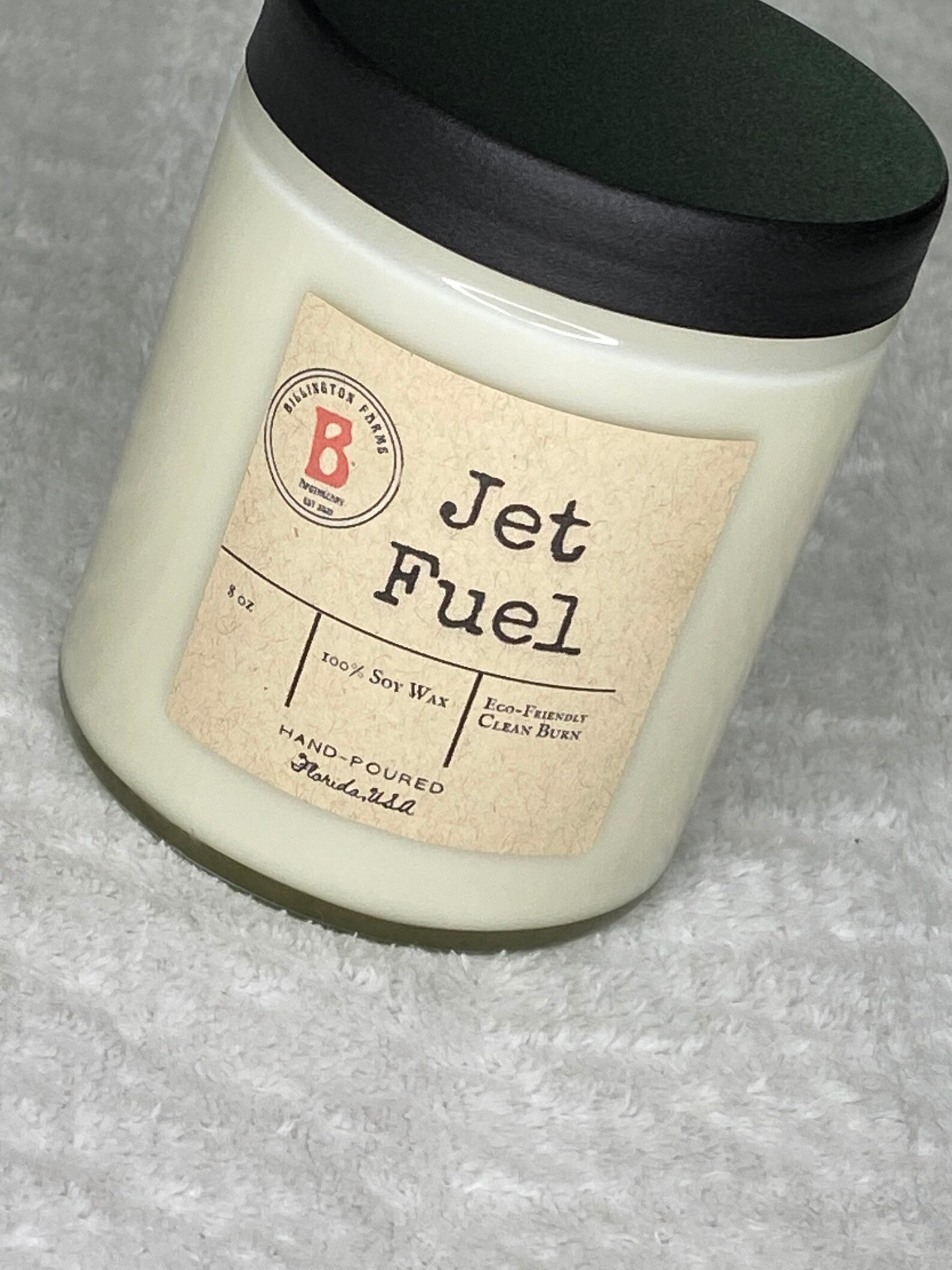 Jet Fuel Scented Candle Pilot Gift Scented Jet Fuel Candle Etsy