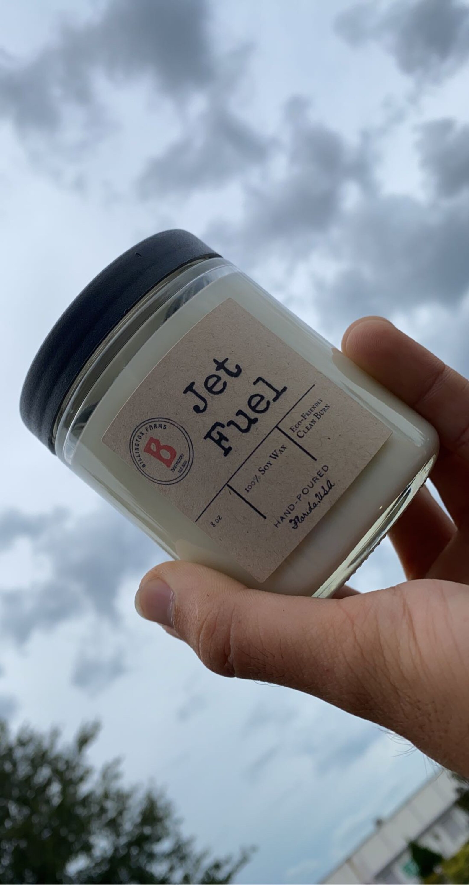 Jet Fuel Scented Candle Pilot Gift Scented Jet Fuel Candle Etsy