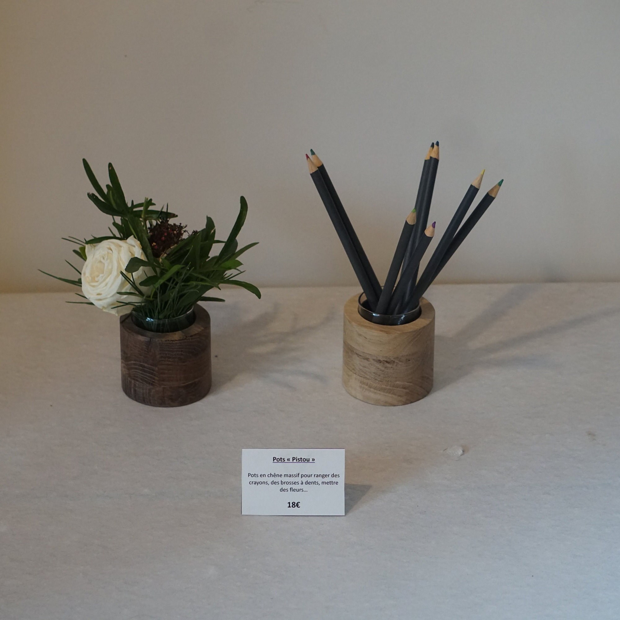 Pot Pistou - Chêne Massif