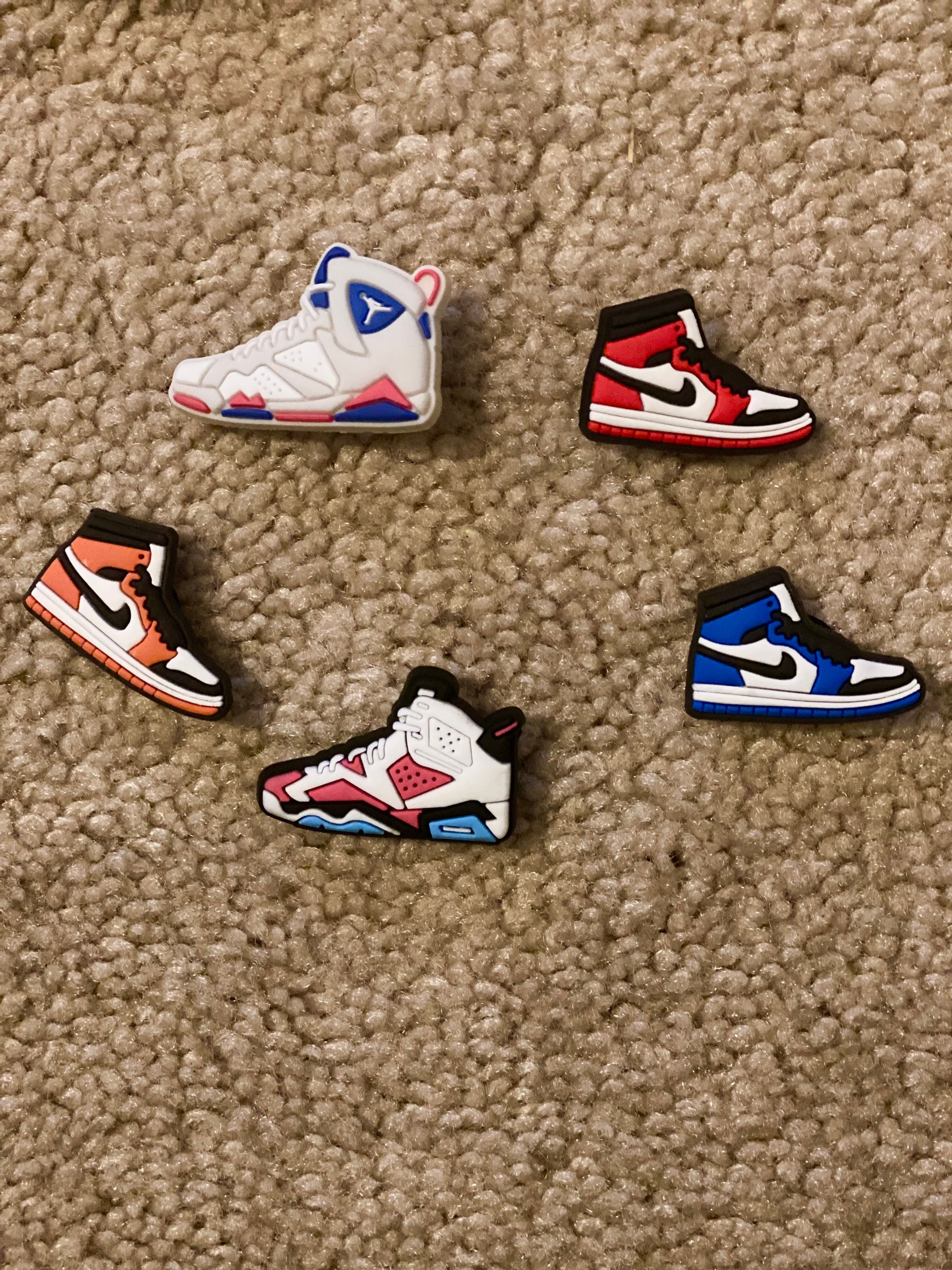 Jordan Shoe Croc Charms Etsy