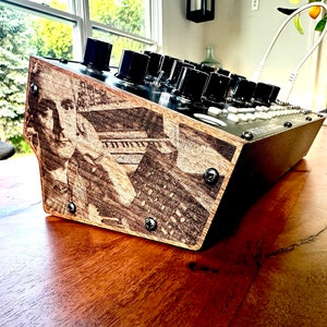 Moog Mother 32  tribute solid walnut wood end panels