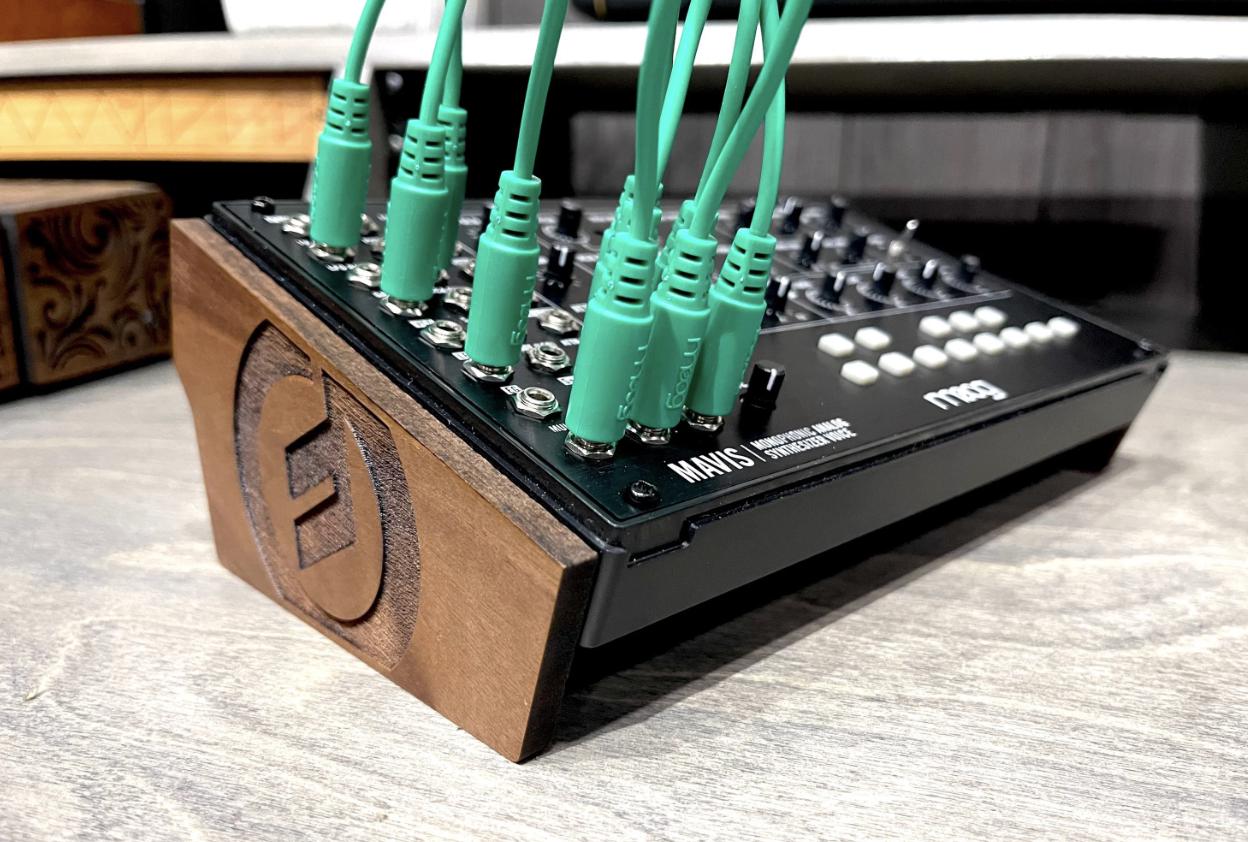 Moog Mavis Solid Walnut Stand Wood Ends - Etsy
