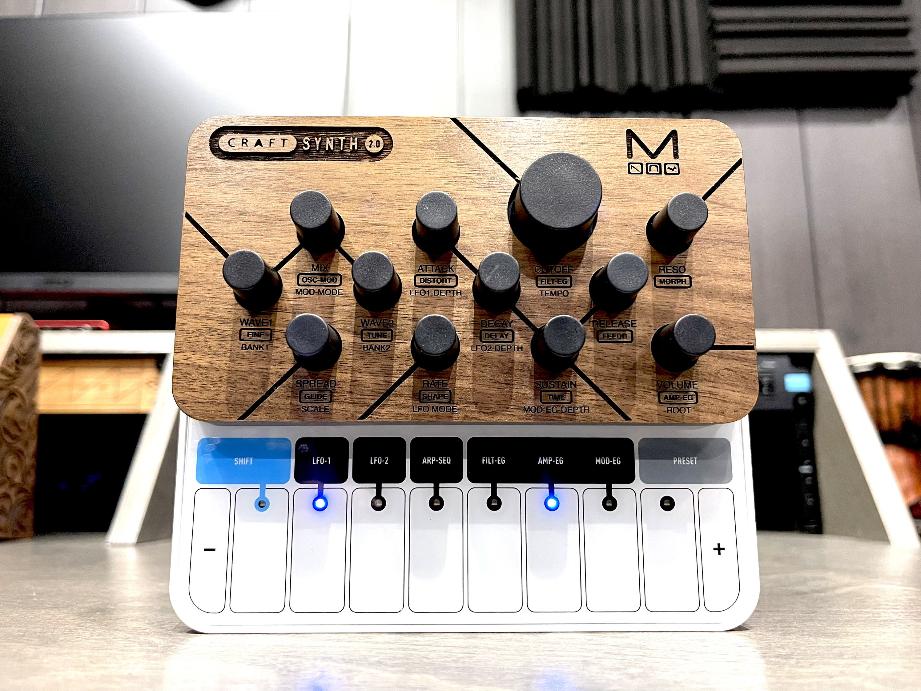 Modal Craft Synth 2.0 Solid Walnut Overlay Faceplate - Etsy Modal Craft Synth 2.0 Solid Walnut Overlay Faceplate - Etsy