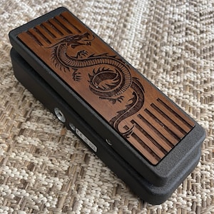 Crybaby Wah pedal custom wood tread