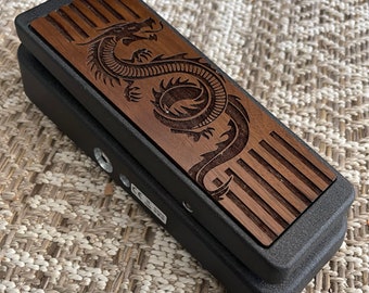 Crybaby Wah pedal custom wood tread