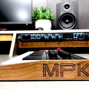 AKAI MPK MK3 solid walnut wood ends