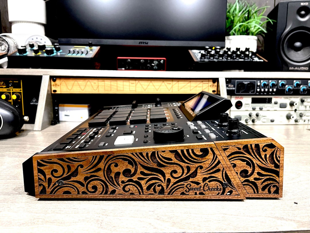 Akai MPC2500 Solid Walnut Engraved Wood Ends - Etsy