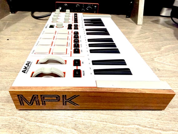 Akai MPK Mini IV Wood Cheeks Solid Walnut - Etsy