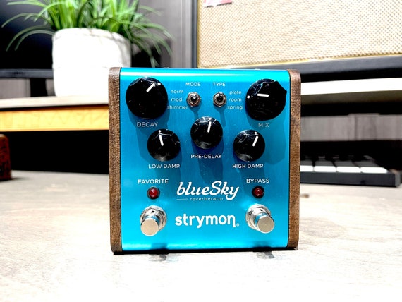 Strymon Blue Sky Reverb Solid Walnut Wood Cheeks - Etsy