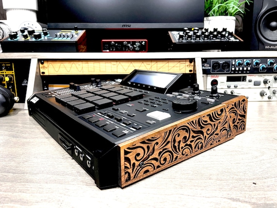 Akai MPC2500 Solid Walnut Engraved Wood Ends - Etsy