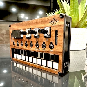Korg nts-1 MK II  solid walnut wood case