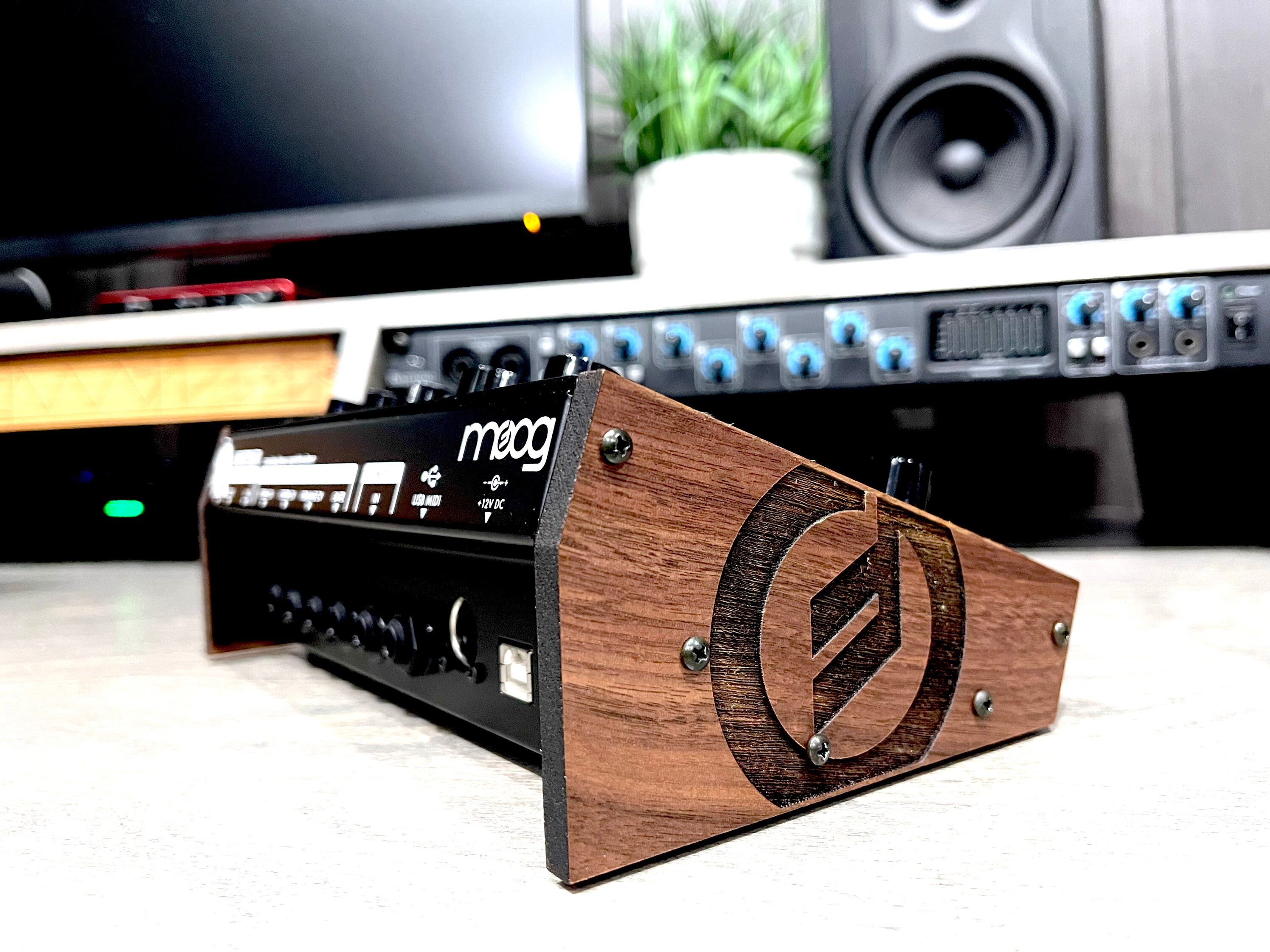 Moog Minitaur Solid Walnut Wood Ends - Etsy