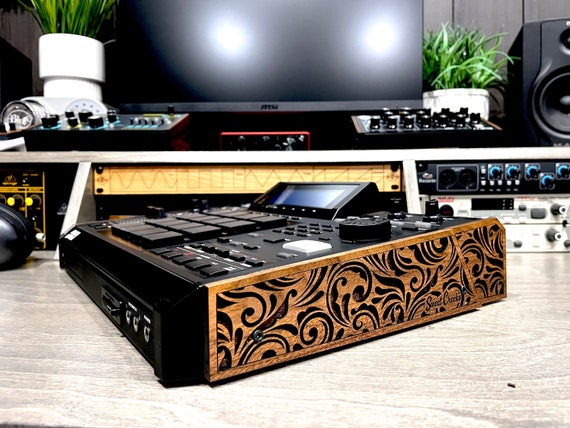 Akai MPC2500 Solid Walnut Engraved Wood Ends - Etsy