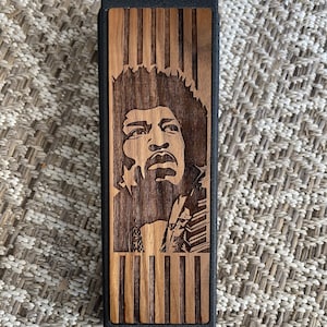 Crybaby Wah pedal custom wood tread