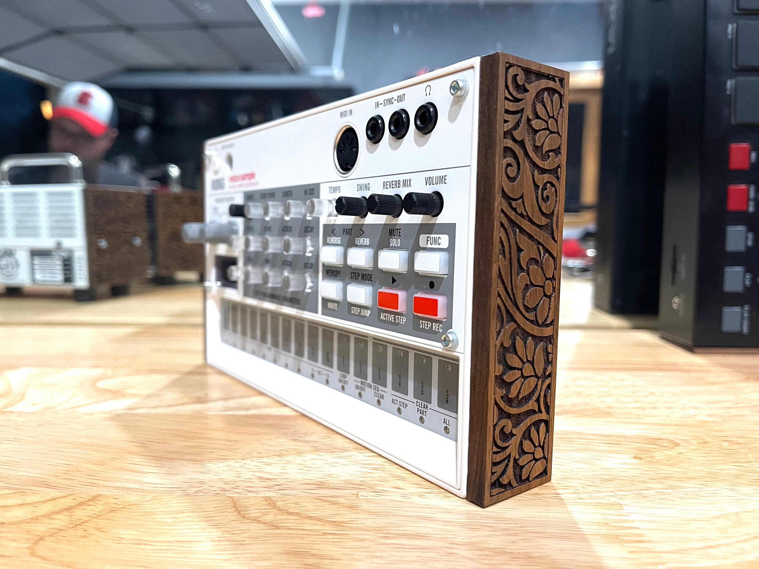 Korg Volca Boutique Laser Engraved Wood Cheeks - Etsy