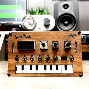 Korg nts-1 solid walnut wood case
