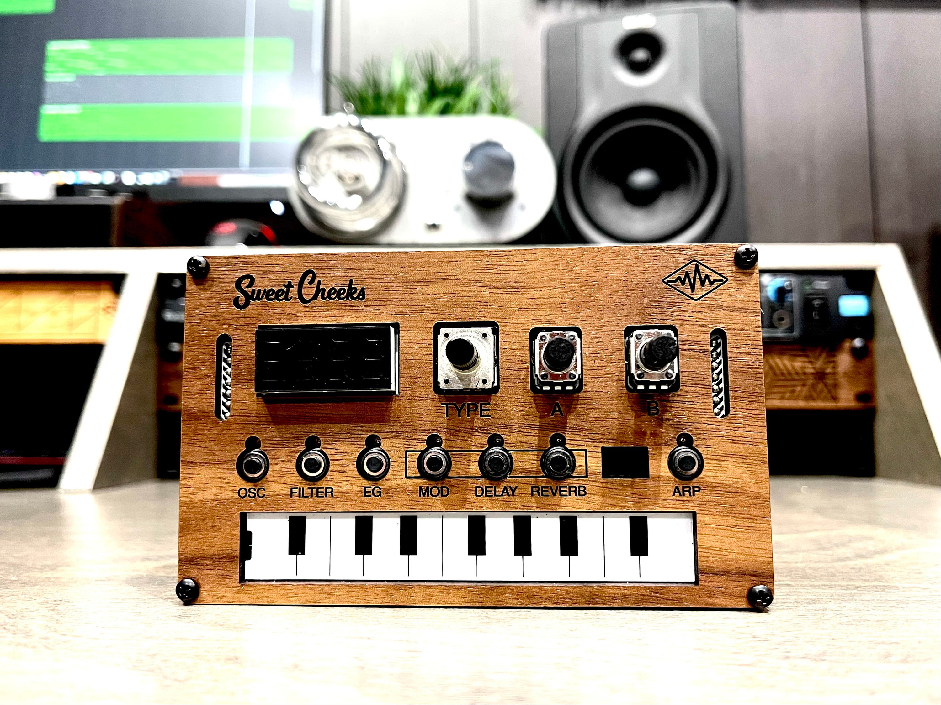 Korg Nts-1 Solid Walnut Wood Case - Etsy
