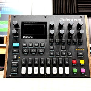 Elektron digitone and digikat solid walnut wood cheeks