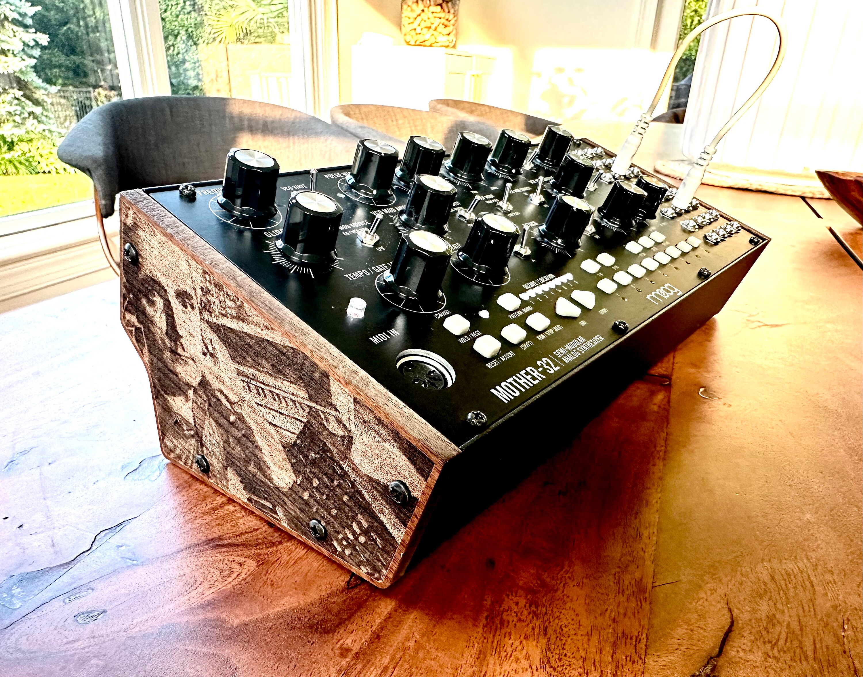 Moog Mother 32 Tribute Solid Walnut Wood End Panels - Etsy
