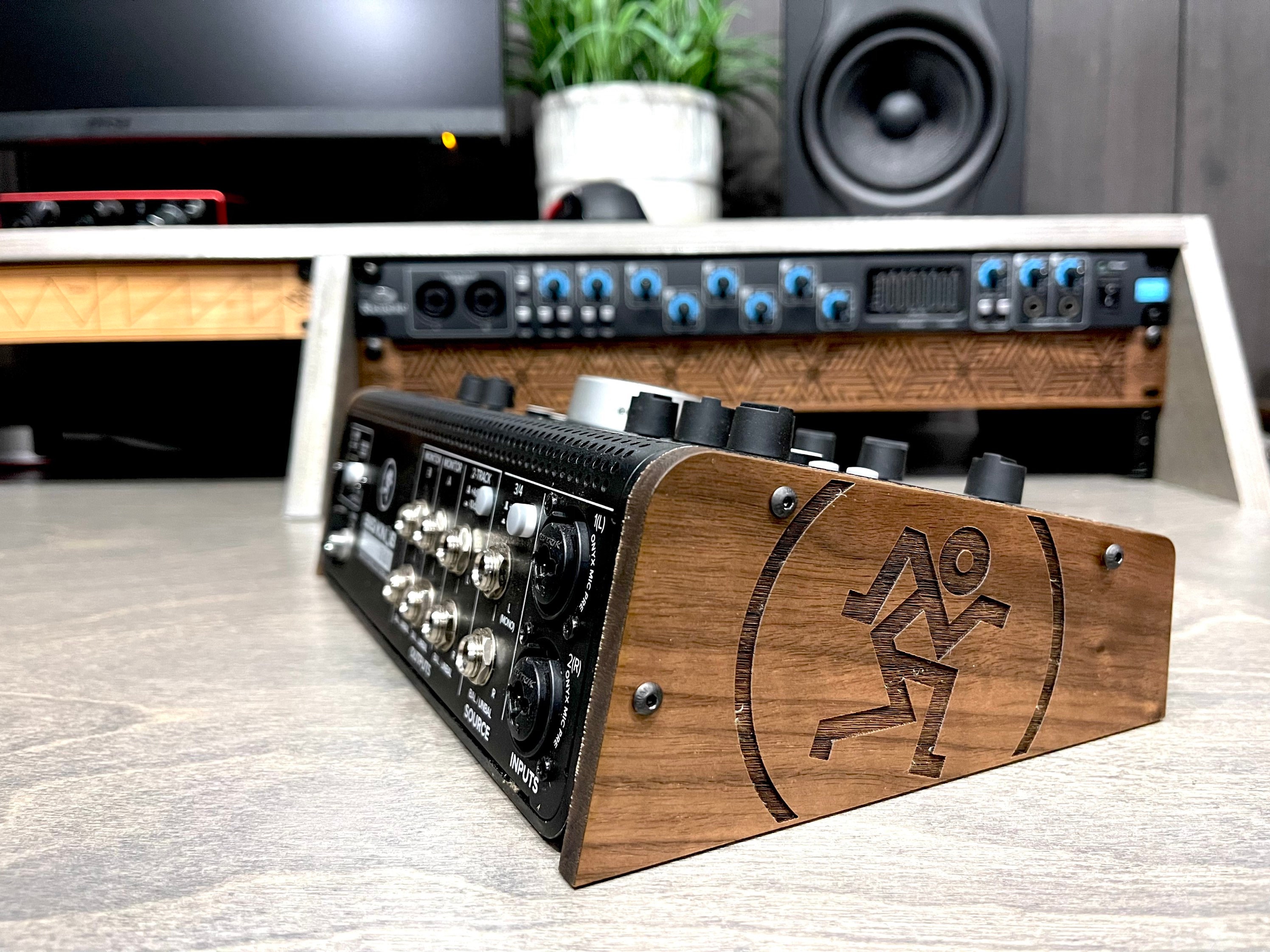 Mackie Big Knob Custom Solid Walnut Wood Ends - Etsy