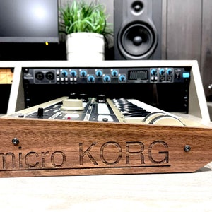 Korg microkorg wood ends solid walnut