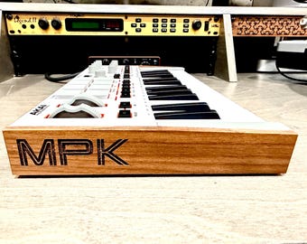 akia MicroBook Power 604 パネルセット Akai MPK Mini IV Wood Cheeks Solid Walnut - Etsy
