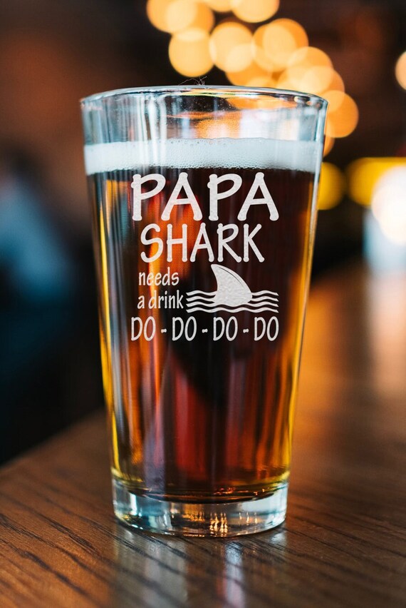 Daddy Pint Glass MIP 16 Oz Bee Can Glass Gift The Cat Fathe Funny Fo Cat Dad Cat Beer Glass