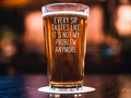 Funny Retirement Beer Glass for Men and Women, Hilarious Farewell Gift from Coworkers, Best Happy Retirement Gift Idea, Personalized Option