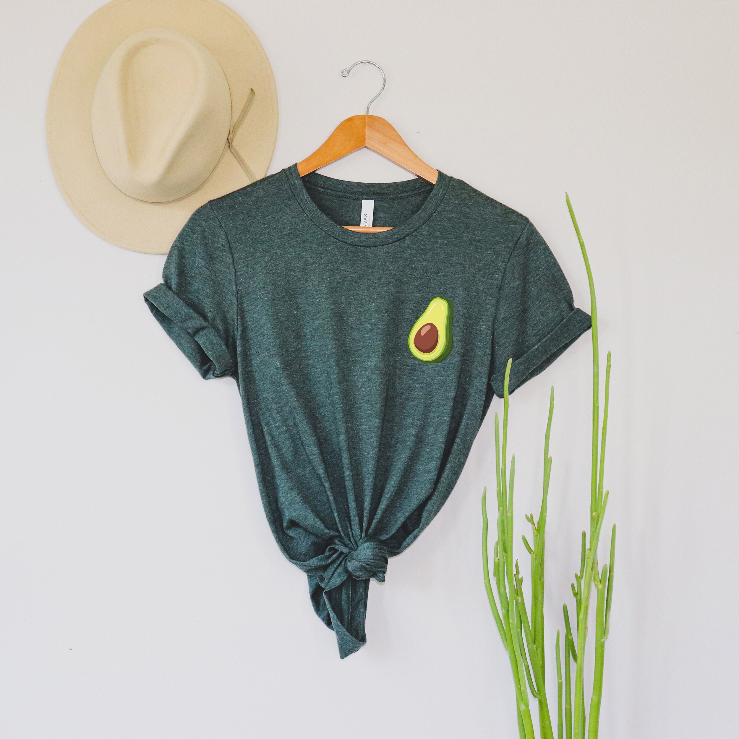 Pocket Avocado Shirt, Avocado Gift, Vegan Shirt, Vegetarian Shirt, Vegan Gifts, Vegetarian Gifts ...