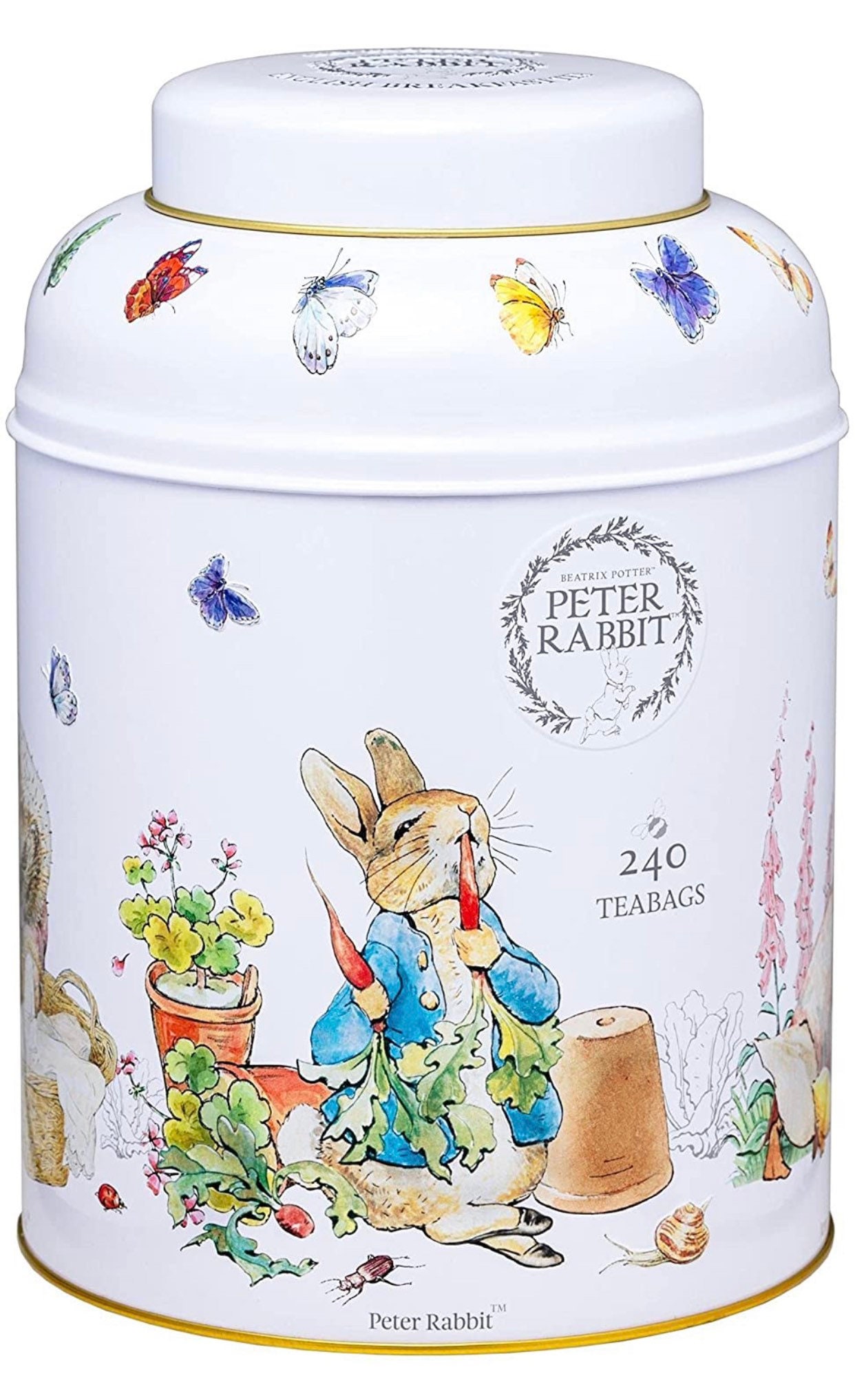 Peter Rabbit English Breakfast Tea Tin 240 Bags Beatrix Etsy