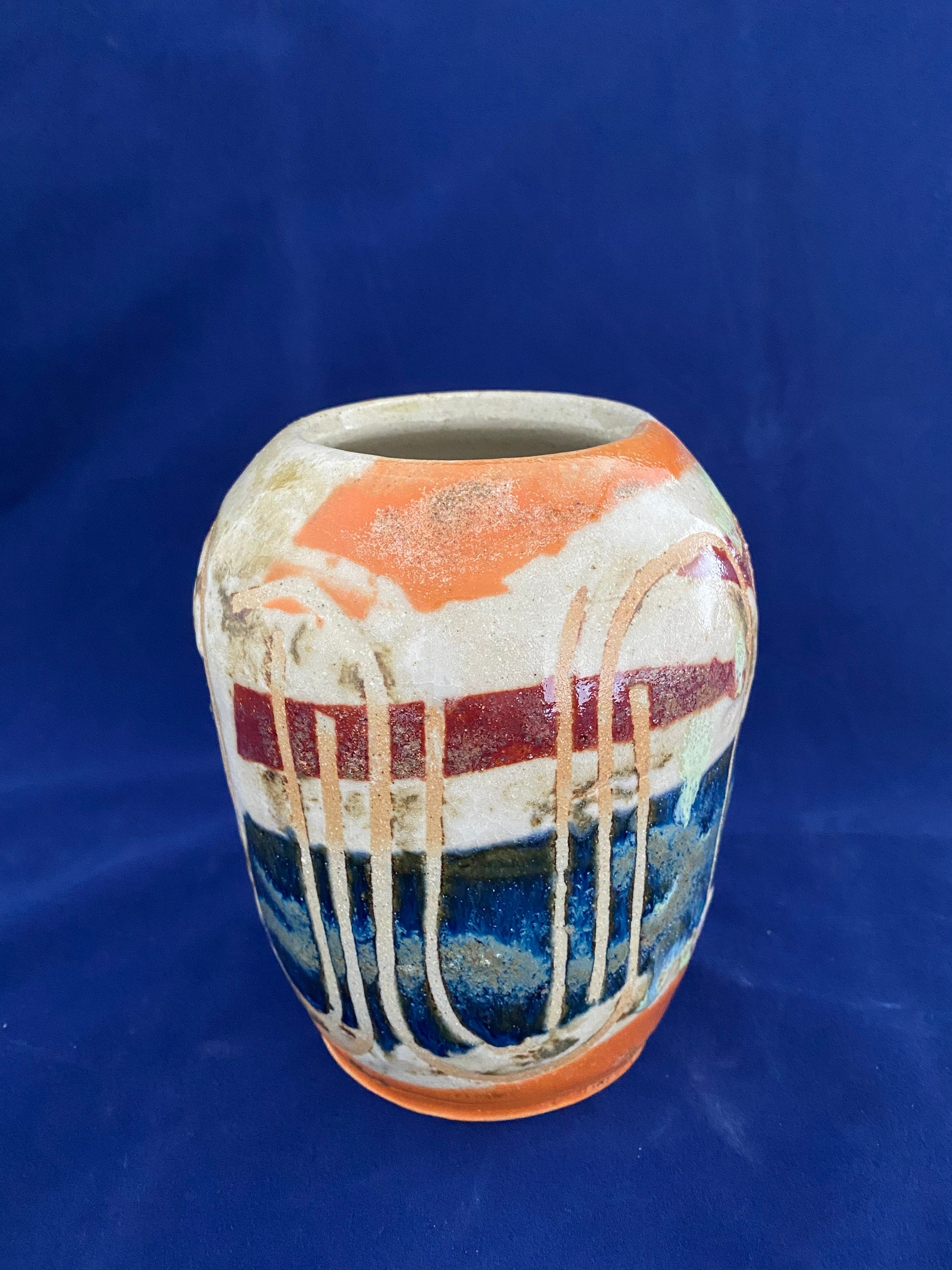Handmade Australian Pottery Vase Gummingurru Etsy