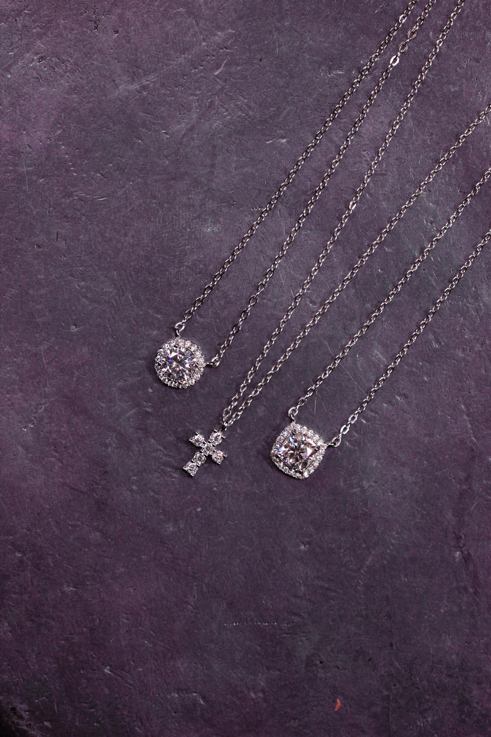 Collana di moissanite - Italia
