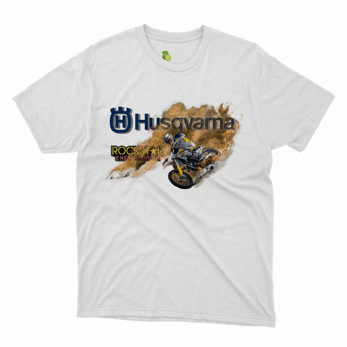 Husqvarna Rockstar TShirt Motorcycle Enduro Offroad Motocross Etsy