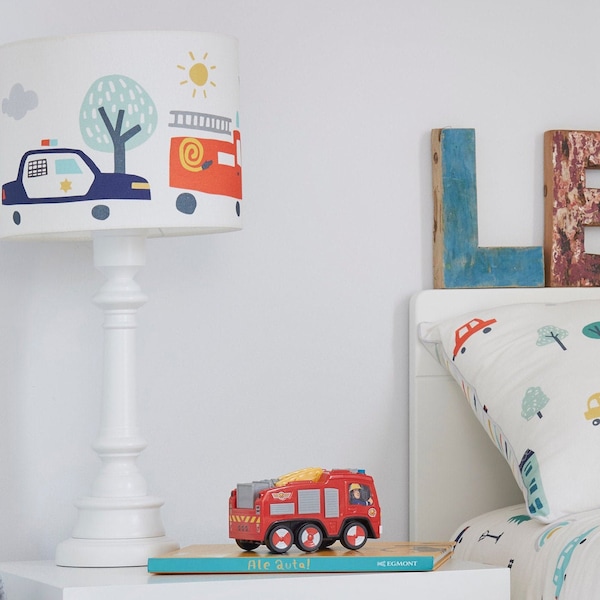 Kids Bedside Table And Lamp