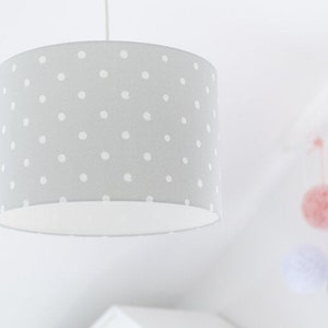 Pendant Lamp for Kids with Dots - Lovely Children's Room Ceiling Lamp, Ceiling Light Shade, Colorful Nursery Lamp