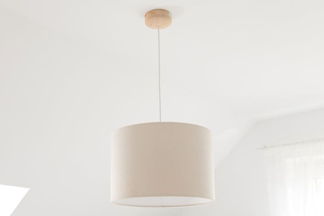 White glitter online lamp shade
