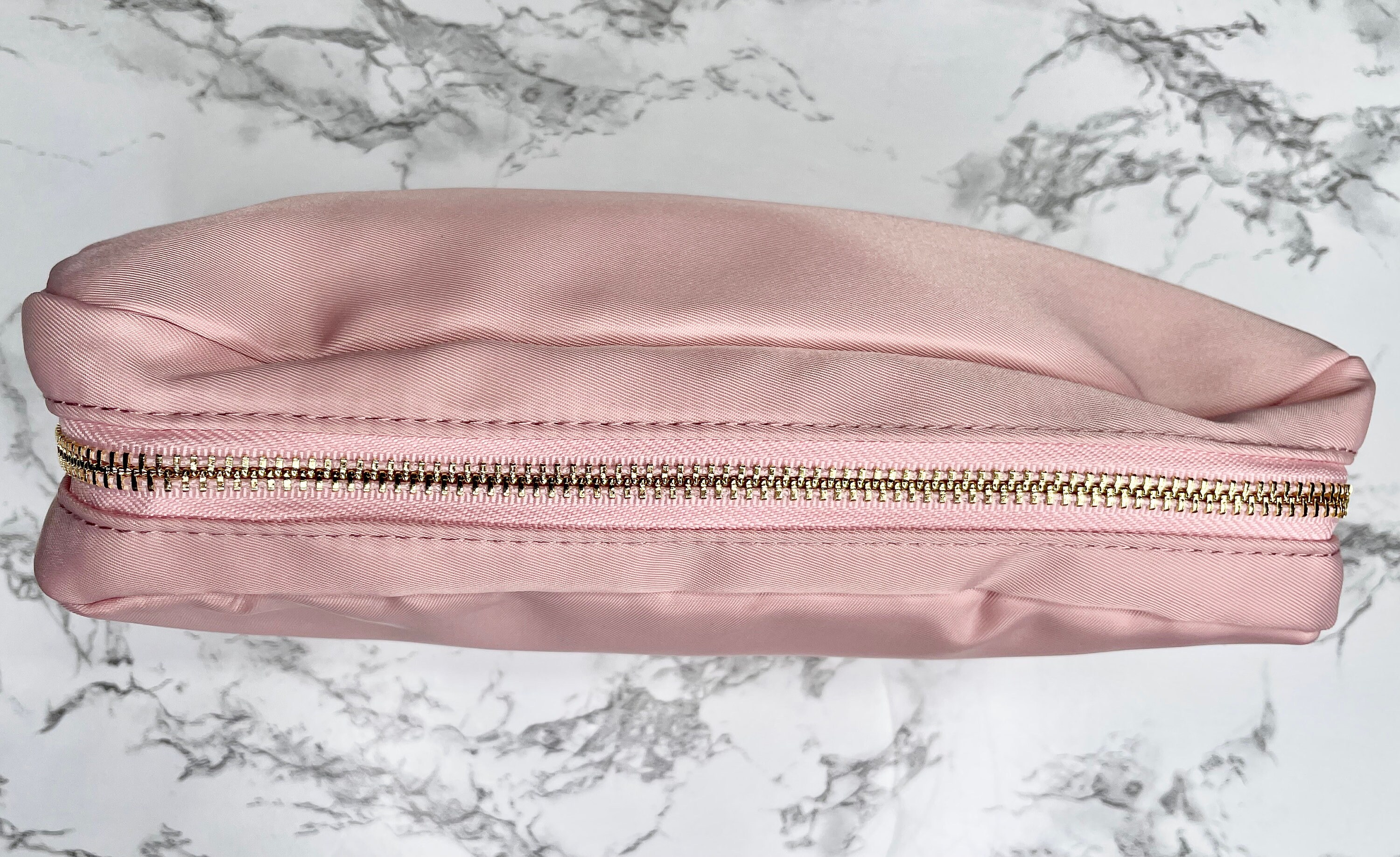 Blush Pink Medium Cosmetic Bag Blush Pink Medium Makeup Bag Etsy