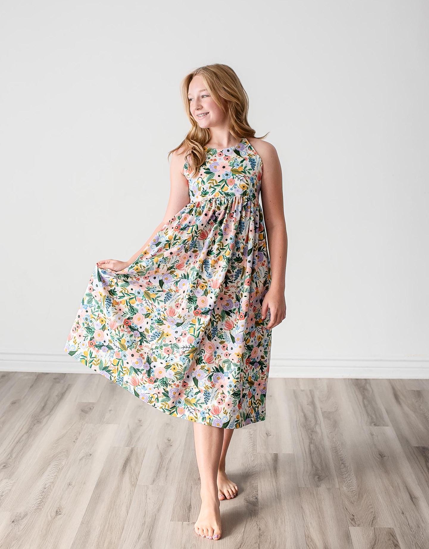 Girl Dress Party Size 14 16 - Etsy