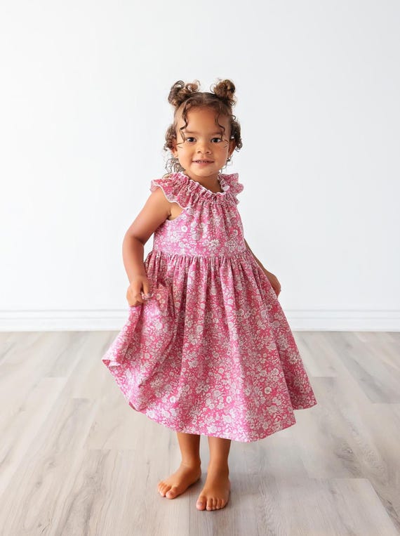 Girls Liberty of London Bright Pink Dress Long Maxi Midi Knee Length Dress Flutter Sleeves Tween Toddler Dress Size 4 5 6 8 10 12 14 - Etsy Israel Girls Liberty of London Bright Pink Dress Long Maxi Midi Knee Length Dress Flutter Sleeves Tween Toddler Dress Size 4 5 6 8 10 12 14 - Etsy Israel