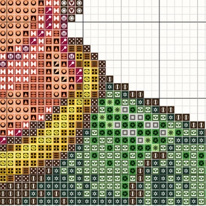 Cross Stitch Alex Portrait Pattern Stardew Valley - Digital Download ...