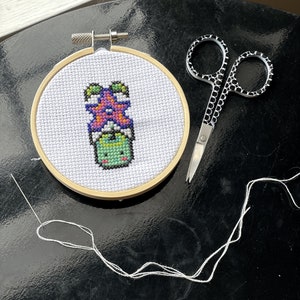 Cross-Stitch Junimo Pattern Stardew Valley Digital Download PDF