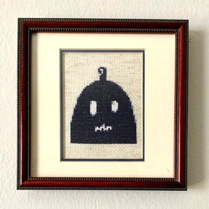 Cross-Stitch Krobus Pattern - Stardew Valley