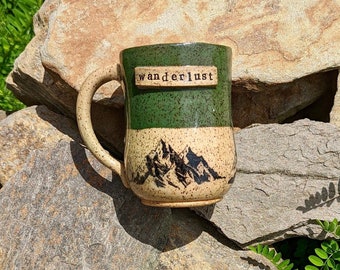 Adventure Mug - Handmade Pottery