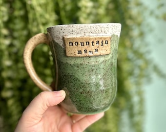 Mountain Mama Mug - Handmade Pottery